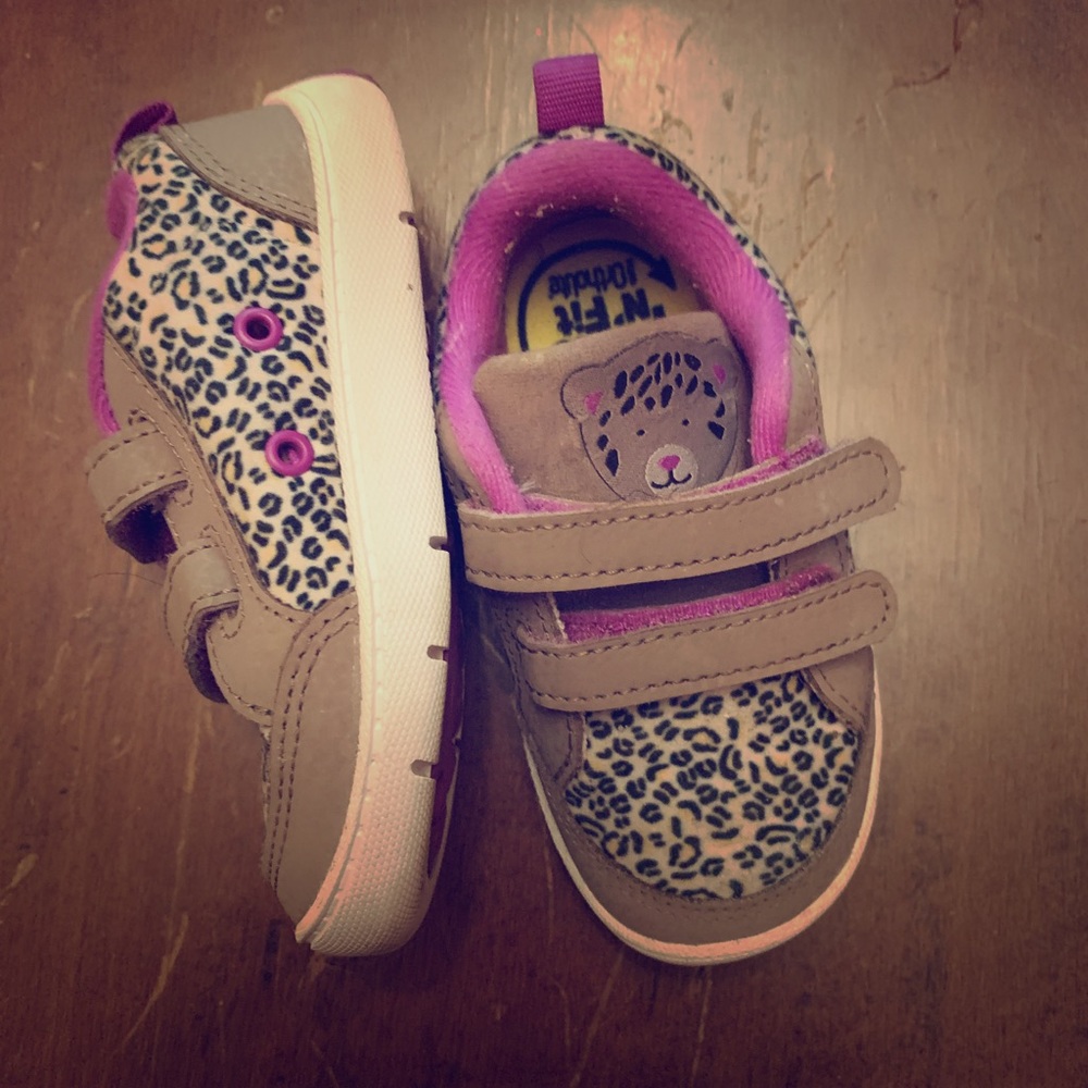 Reebok animal print sneakers